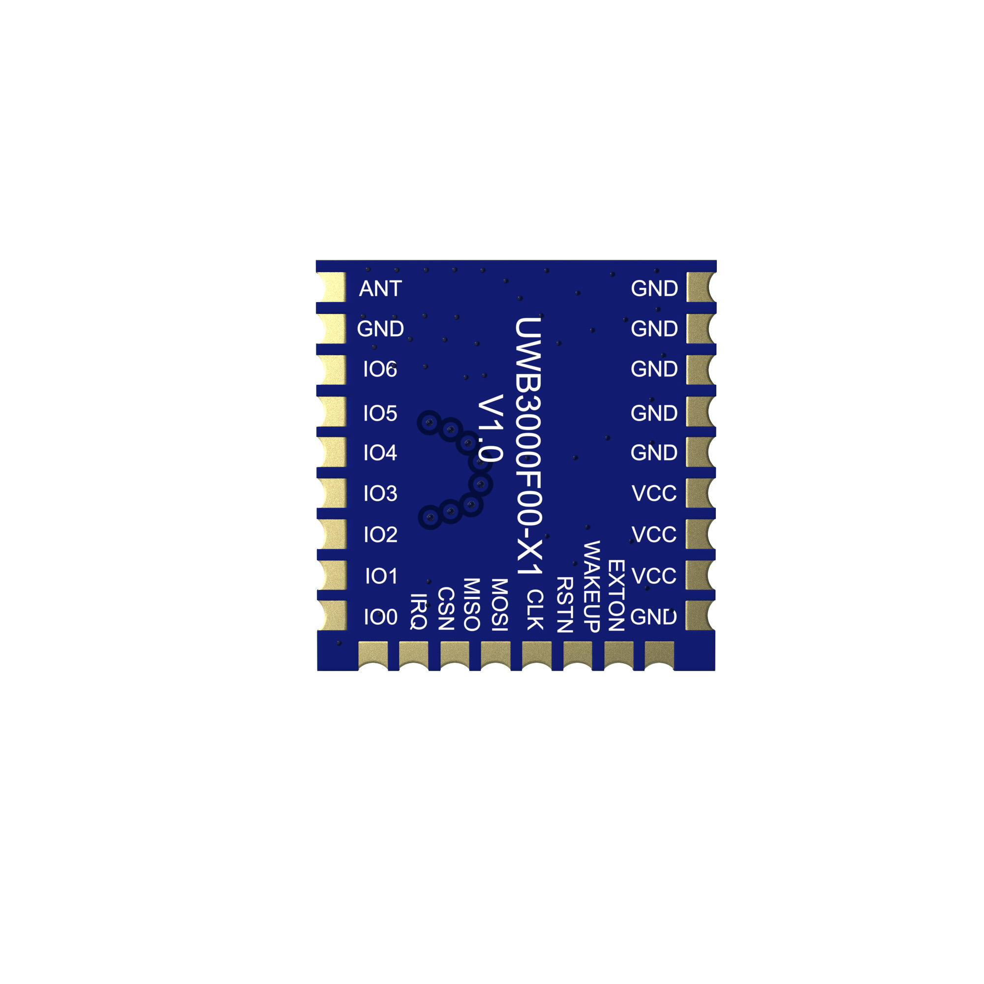 UWB3000F00-X1室內(nèi)外定位測距模塊